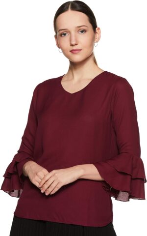 Krave Women's Solid Regular Top