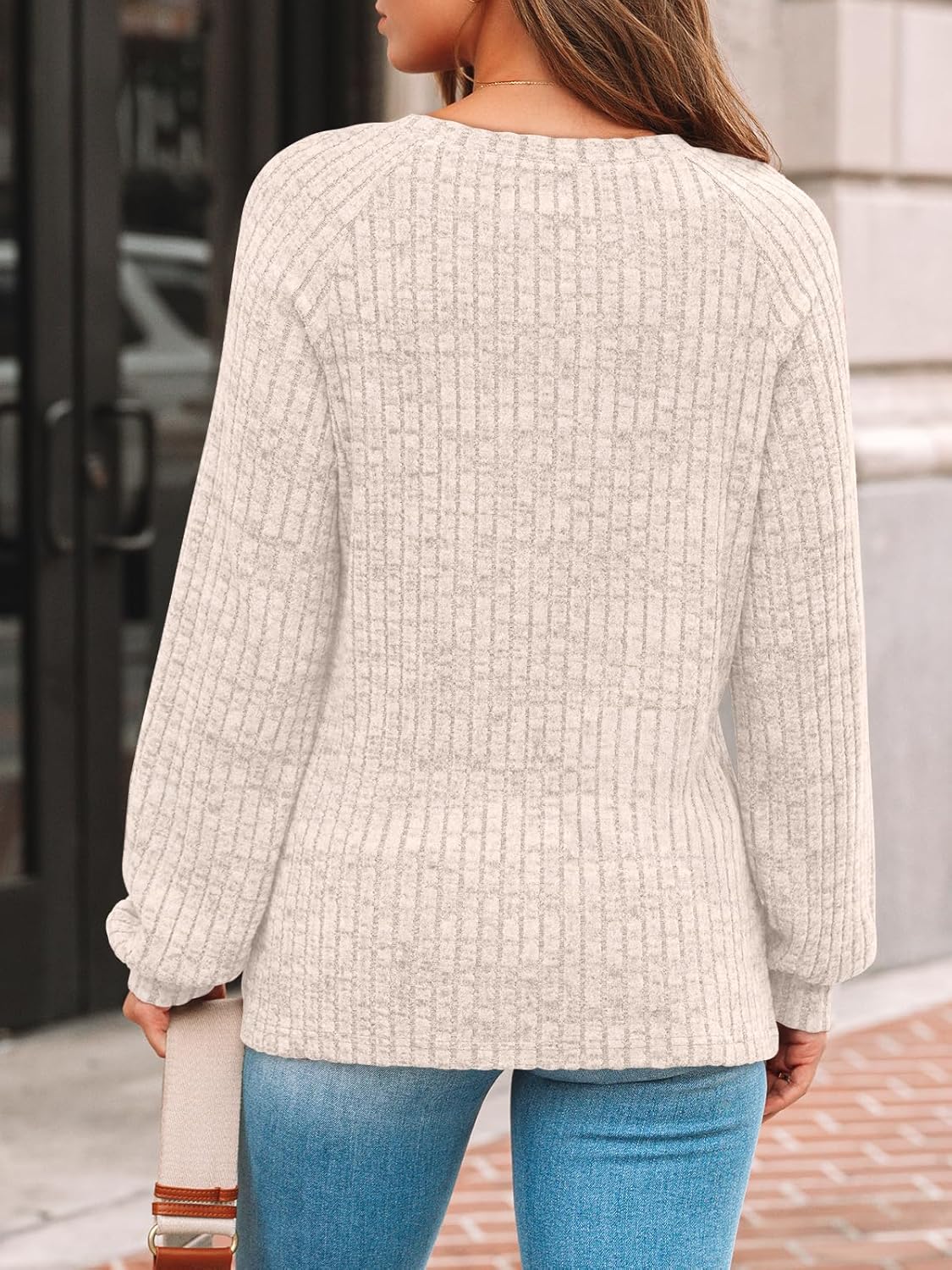 1771289913 تي شيرت Au1320 بنسيج محبوك للنساء من اوتوميت