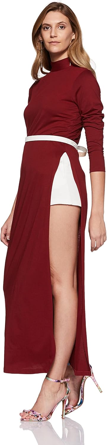 1771460704 بلوزة ماكسي طويلة من القطن ميس اوليف للنساء