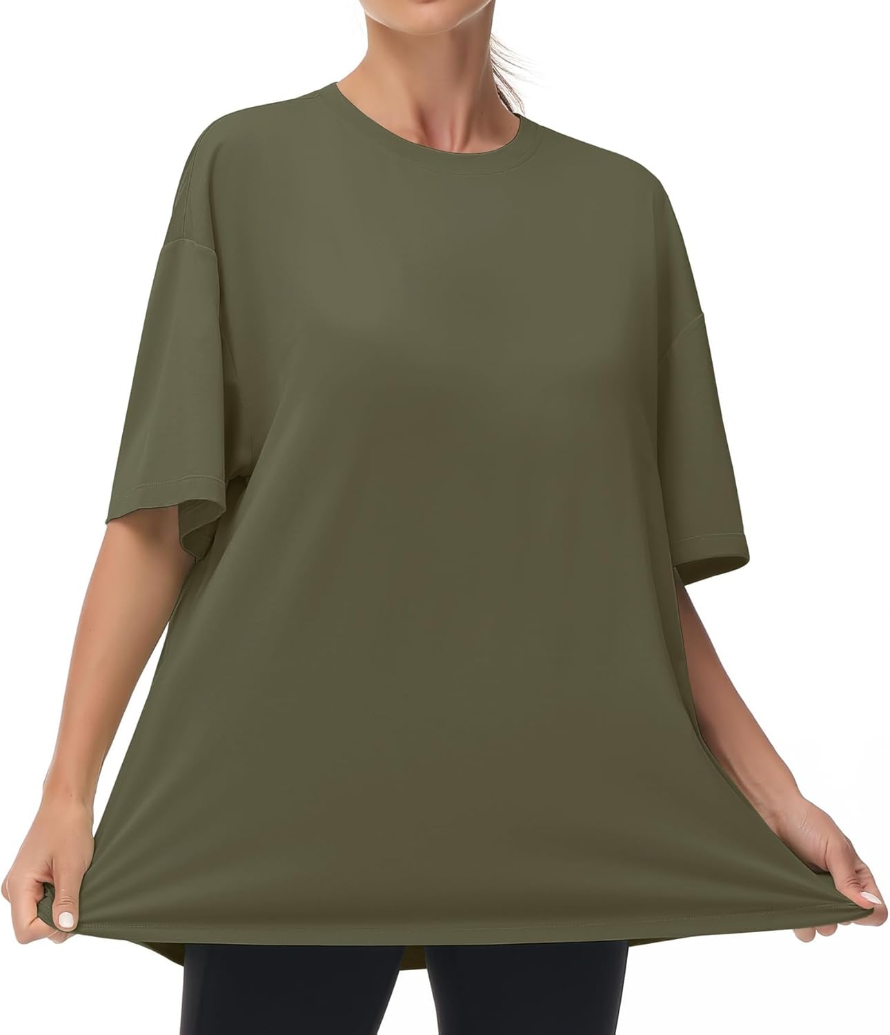 1771497246 THE GYM PEOPLE Womens Casual Oversized T Shirts Summer Crewneck Short Sleeve Workout Basic Tee Tops