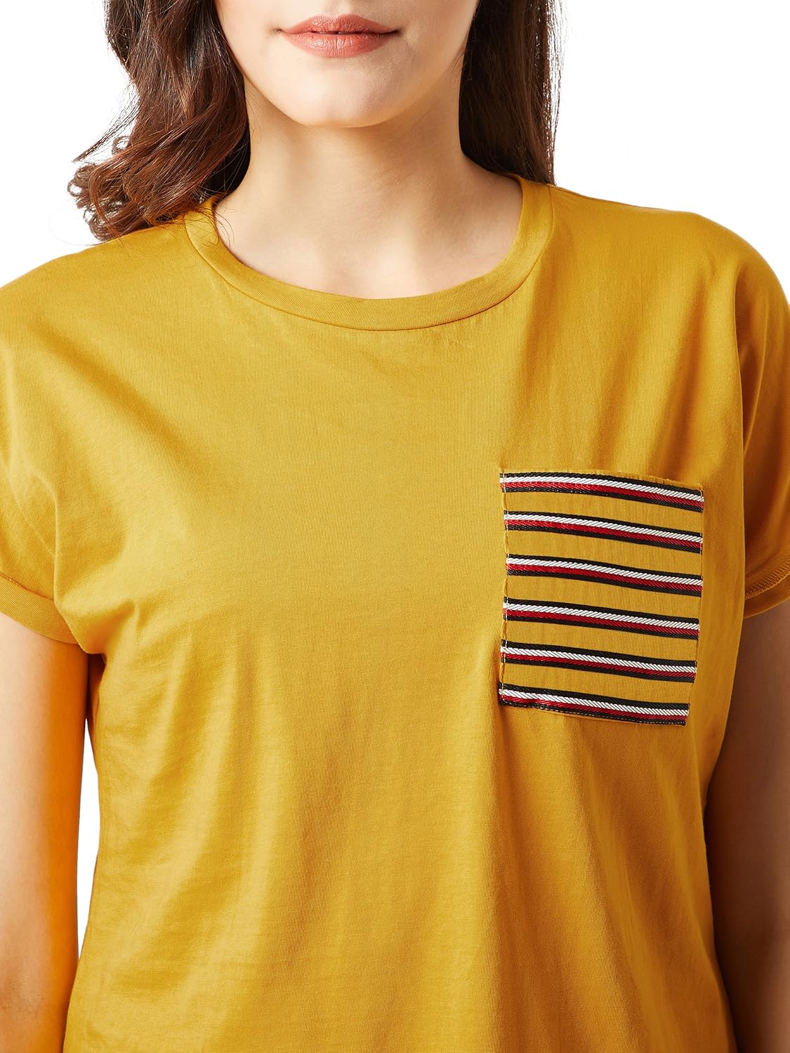 1771716851 تي شيرت للنساء فضفاض من ميس اوليف