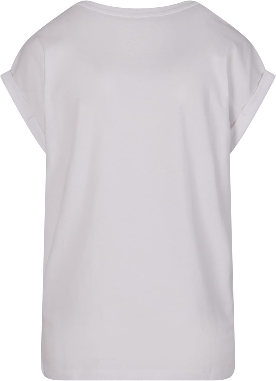 1771802343 Urban Classics Womens Ladies Extended Shoulder Tee Basic T Shirt with Capsleeves Shortsleeve T Shirt Top with Crew Neck pack of 1