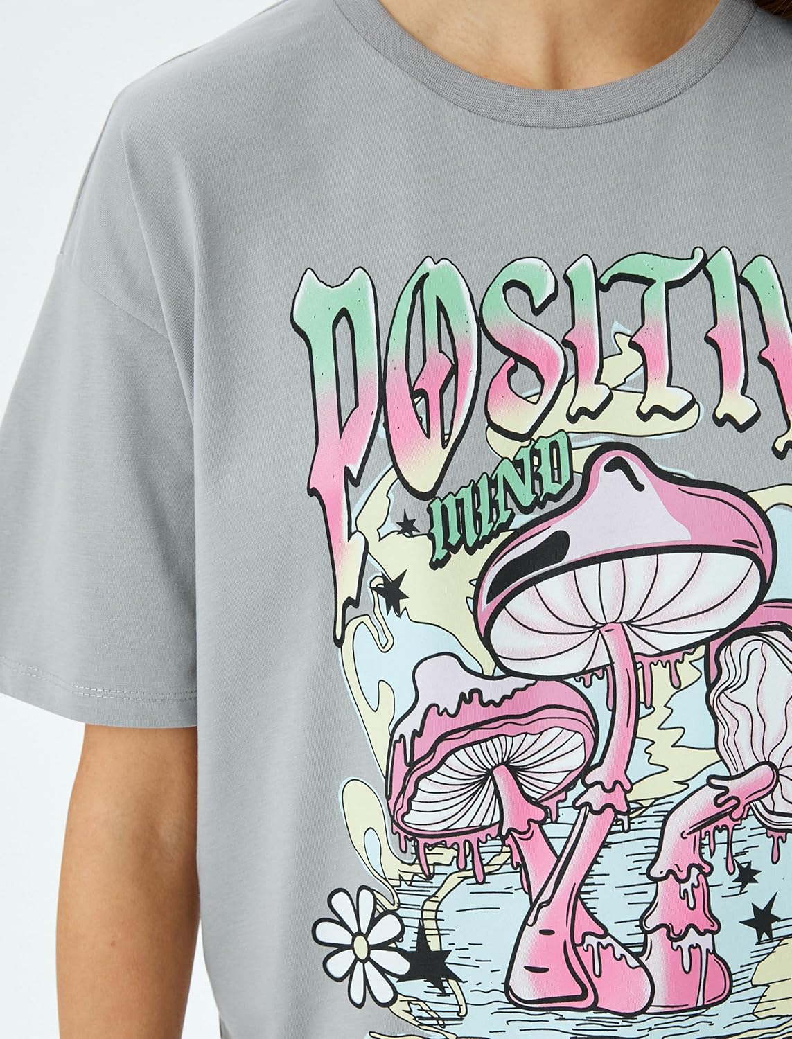 1772107172 KOTON Womens Tshirt Tshirt