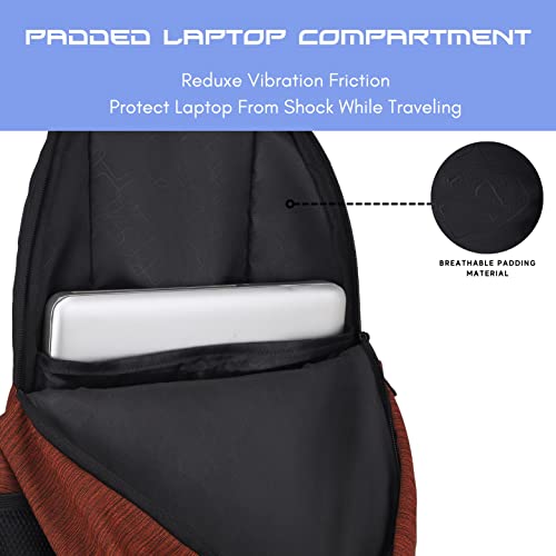 ويلدهورن شنطة ظهر للاب توب للرجال والنساء مقاومة للماء للسفر والعمل والجامعة, متعدد الألوان, M, كلاسيكي