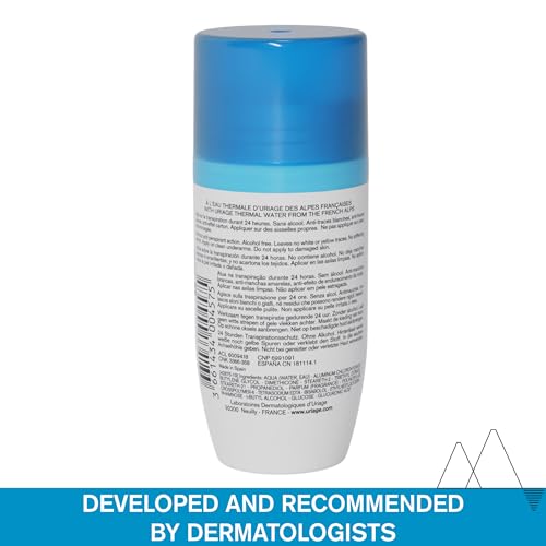 يورياج باور 3 مزيل عرق - مضاد للروائح ومضاد للتعرق - فعالية 24 ساعة - للتعَرّق الغزير - برائحة منعشة - مناسب للرجال والنساء - رول أون - بدون علامات بيضاء أو بقع صفراء - بدون كحول - 50 مل