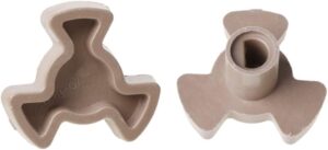 4Pcs 14mm Microwave Turntable Coupler, Microwave Oven Turntable Roller Guide Support with D Port-Shaft Length:14mm