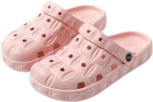 صندل كلاسيكي بنعل سميك للنساء، صندل شاطئ جيد التهوية ومضاد للانزلاق للنساء، شبشب خفيف الوزن مزدوج الاستخدام