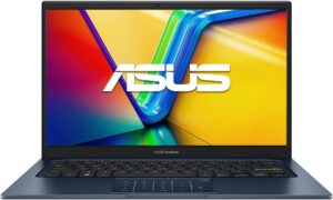 ASUS 2025 Laptop | Vivobook 14 | 14" 1920 x 1080 | Intel-10 Core i5-1334U | Intel Iris Xe Graphics | 12GB DDR4 | 256GB SSD | Windows 11 Home | Wi-Fi 5 - Bluetooth 5-720p HD Camera - Quiet Blue