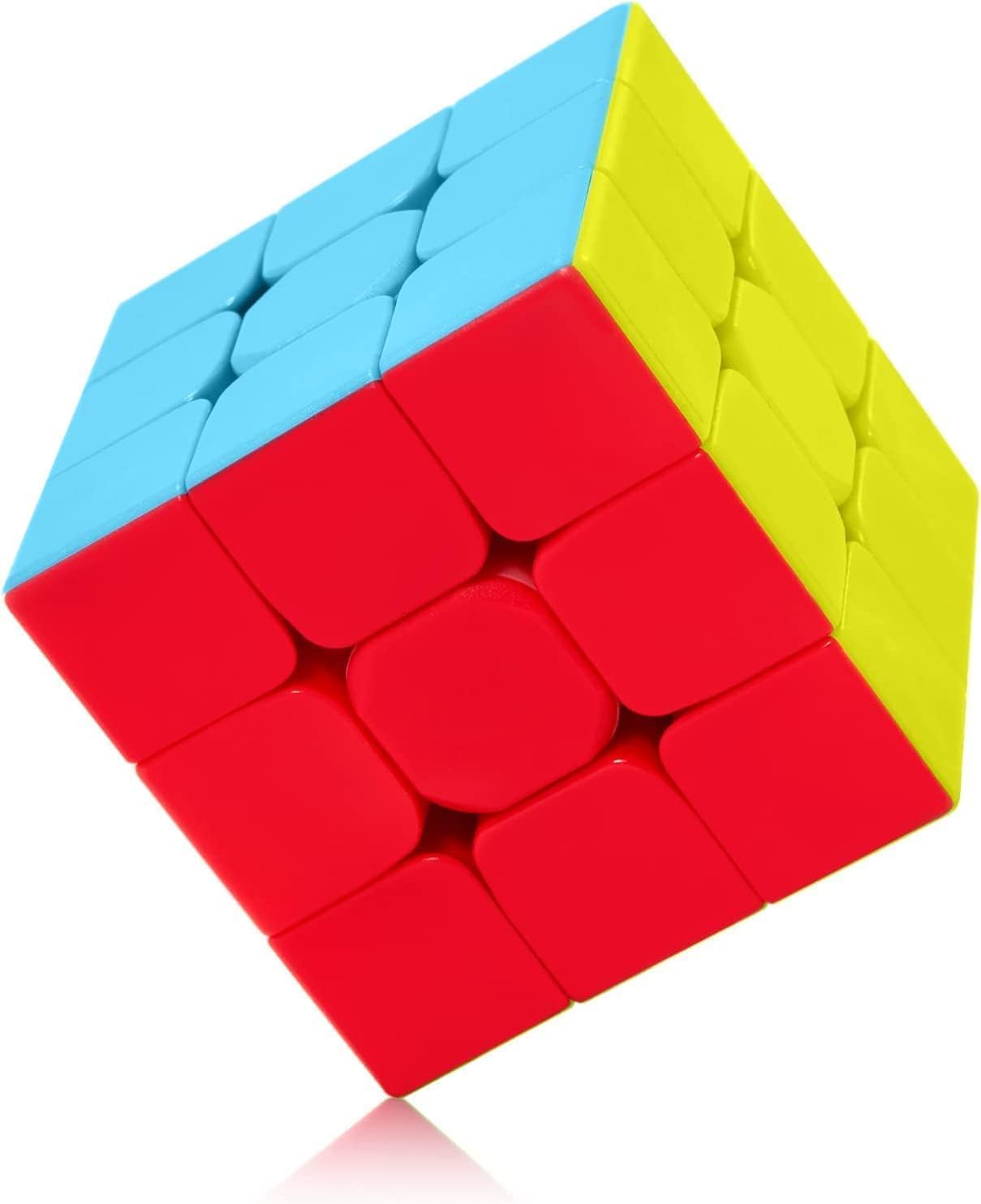 لعبة مكعب السرعة سبيد كيوب بروفيشن 3 × 3 من مومو بير - دوران سلس سريع - صلب ومعمّر - بلوري بدون ملصقات، لعبة ألغاز سحرية ثلاثية الأبعاد - تدور أسرع من الأصلية