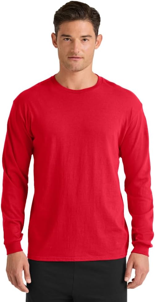 تي شيرت قطن بأكمام طويلة للرجال من سوفي 11