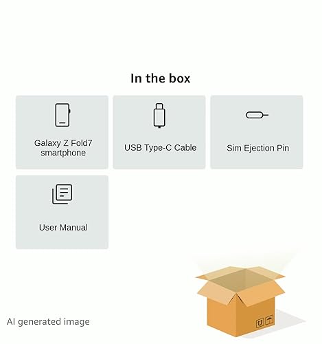 جوال جالكسي زد فولد 7 بالذكاء الاصطناعي من سامسونج، بلو شادو، 512 جيجابايت، ذاكرة 12 جيجابايت، كاميرا 200 ميجابكسل، معالج 3 نانومتر، بطارية 4400 ميلي امبير في الساعة، (إصدار المملكة العربية السعودية)