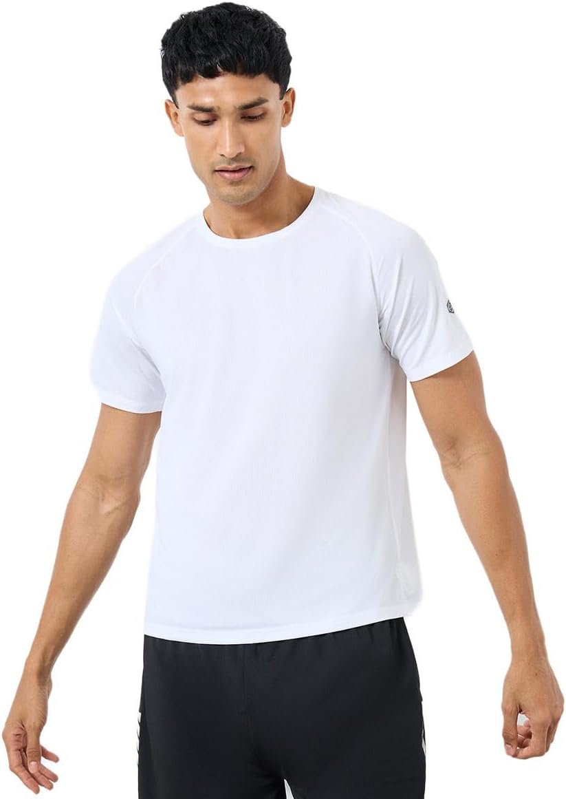 Styli Men Stretchable Training T-Shirt - 5 Styli Men Stretchable Training T-Shirt -