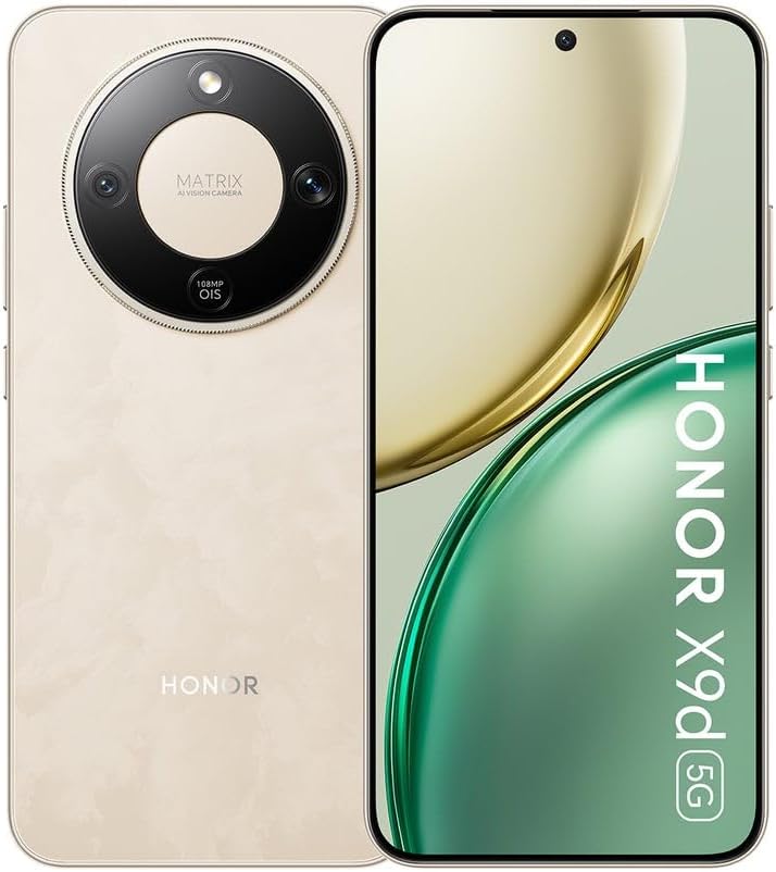 جوال هونر X9d 5G ثنائي شرائح الاتصال بذاكرة وصول عشوائي 12 جيجابايت وسعة تخزين 256 جيجابايت ذهبي (Sunrise) 6 جوال هونر X9d 5G ثنائي شرائح الاتصال بذاكرة وصول عشوائي 12 جيجابايت وسعة تخزين 256 جيجابايت ذهبي (Sunrise)