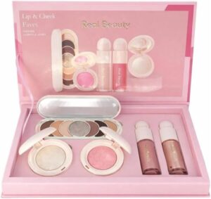 طقم مكياج فاخر 5 قطع من ريل بيوتي