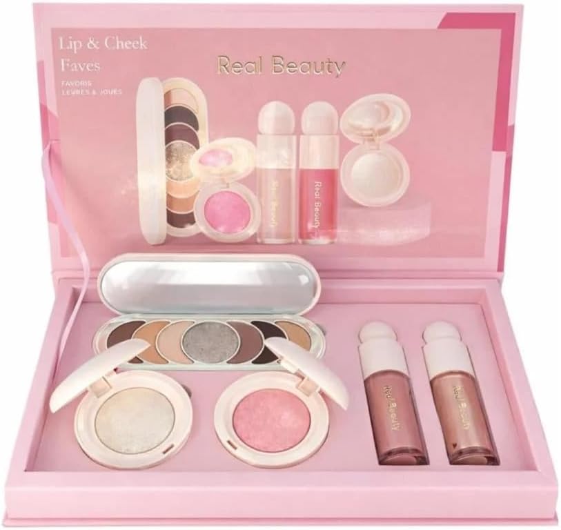 طقم مكياج فاخر 5 قطع من ريل بيوتي