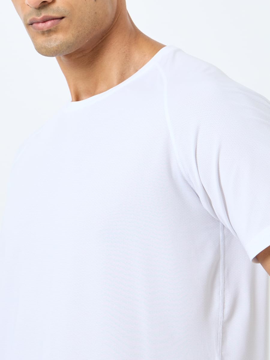 Styli Men Stretchable Training T-Shirt - 7 51kAc0Z1+ L. AC SL1200