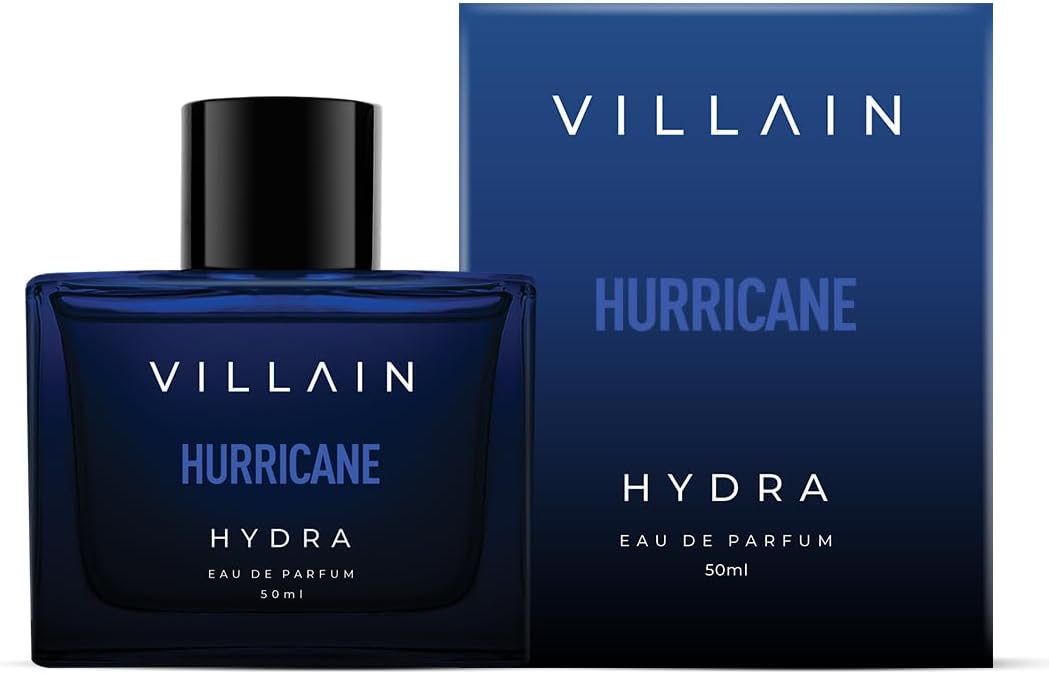 Villain Hurricane Hydra Perfume for Man -50ml Long Lasting Smell | Premium Luxury Aquatic Fragrance Gift For Men | Eau De Parfum for Birthday, Wedding Gift for Him | Bergamot, Musk, Cedarwood EDC 9 51oyMlQ9O5L. AC SL1080