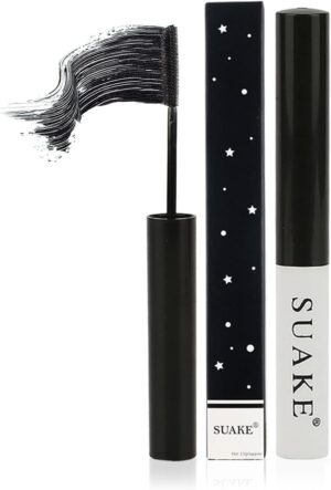 ماسكارا طبيعية خفيفة الوزن ومقاومة للماء وتدوم طويلاً للحصول على كثافة رموش كثيفة ومجعدة تخلق مظهرًا ثلاثي الأبعاد وتزيد من اتساع العينين اي اند وين أسود