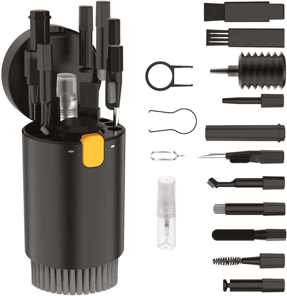 Venom Universelles Reinigungsset für Spielkonsolen – 20-in-1 Reinigungswerkzeuge für PlayStation, Xbox, Nintendo Switch, VR-Headsets, Controller, Tastaturen, Kameras, Ohrhörer und andere Elektronik