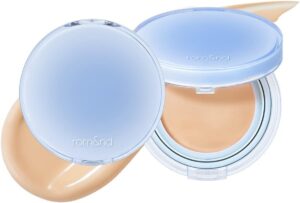 روم اند ان دي وسادة ماء عارية 20 غرام (04 بيج 23)، ترطيب صحي، ترطيب فوري، بشرة مريحة، تدوم طويلا، رطبة للغاية، متوهجة، نباتية، ندي شبيه بالندى بطراوته