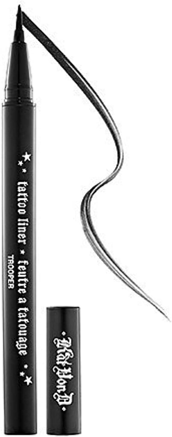 كات فون دي تاتو لاينر تروبر ميني 0.007 أوقية، أسود