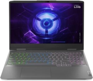لينوفو LOQ Ordinateur portable 39,6 سم (15.6") HD كامل Intel Core™ i5 i5-13420H 16 Go DDR5-SDRAM 512 Go سواقة قرص ثابت