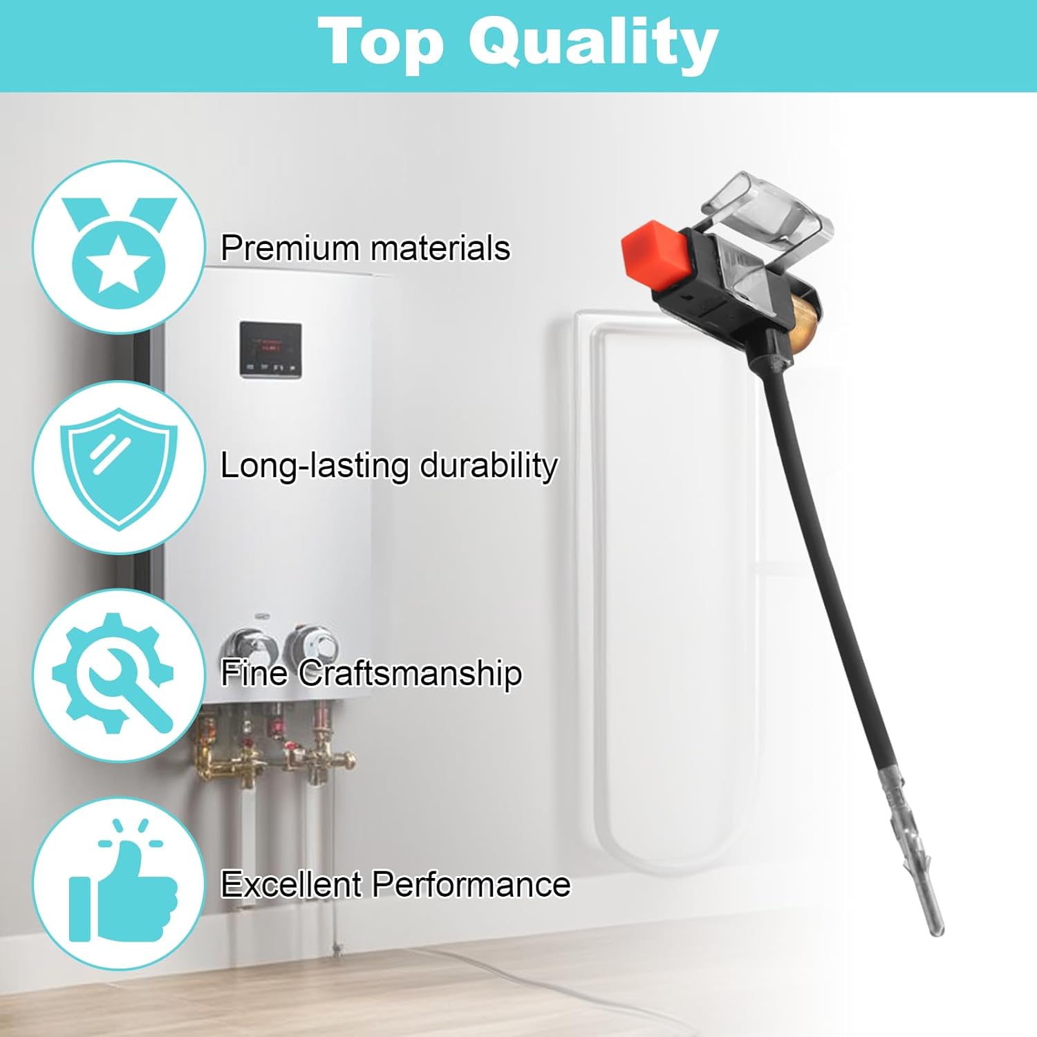 جهاز اشعال ودعامة بيزو SP14410 من كيو كيو زد، لاجزاء سخانات المياه ريم، اشعال سخان المياه 10 6110t1wzz9L. AC SL1500