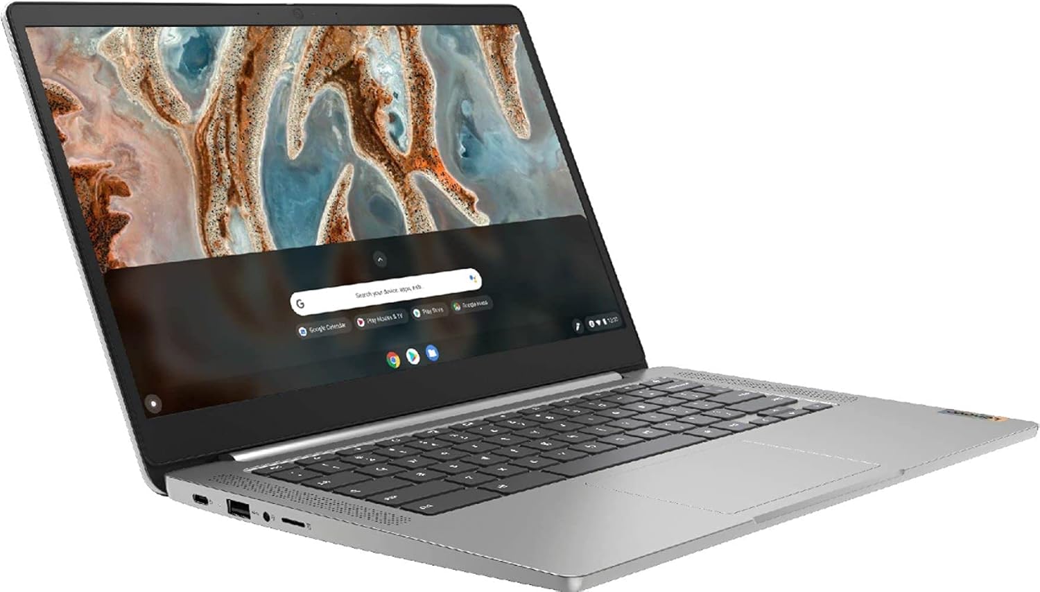 Lenovo Chromebook 3 14" FHD - Mediatek MT8183 - 4GB RAM - 64GB eMMC - Arctic Grey - Notebook