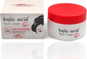 كريم للوجه من صن شاين لتفتيح البشرة وترطيبها وتقليل المسام، مناسب لجميع أنواع البشرة، 50 جرام