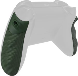 اكستريم رايت مجموعة مقابض جانبية مطاطية من فليكسور لذراع تحكم Xbox Series X/S، مقابض مريحة مضادة للانزلاق لذراع تحكم Xbox Core - اخضر داكن