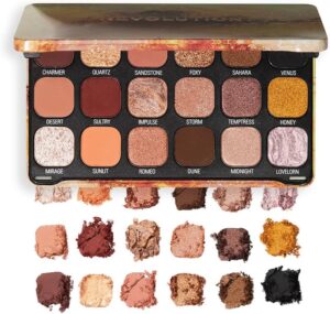 باليت ظلال عيون فور ايفر فلوليس من ميك اب ريفليوشن، برونز تيمبتيشن