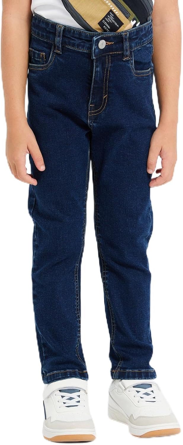 بنطلون جينز بـ 5 جيوب للأولاد من ريد تاغ 5 بنطلون جينز بـ 5 جيوب للأولاد من ريد تاغ