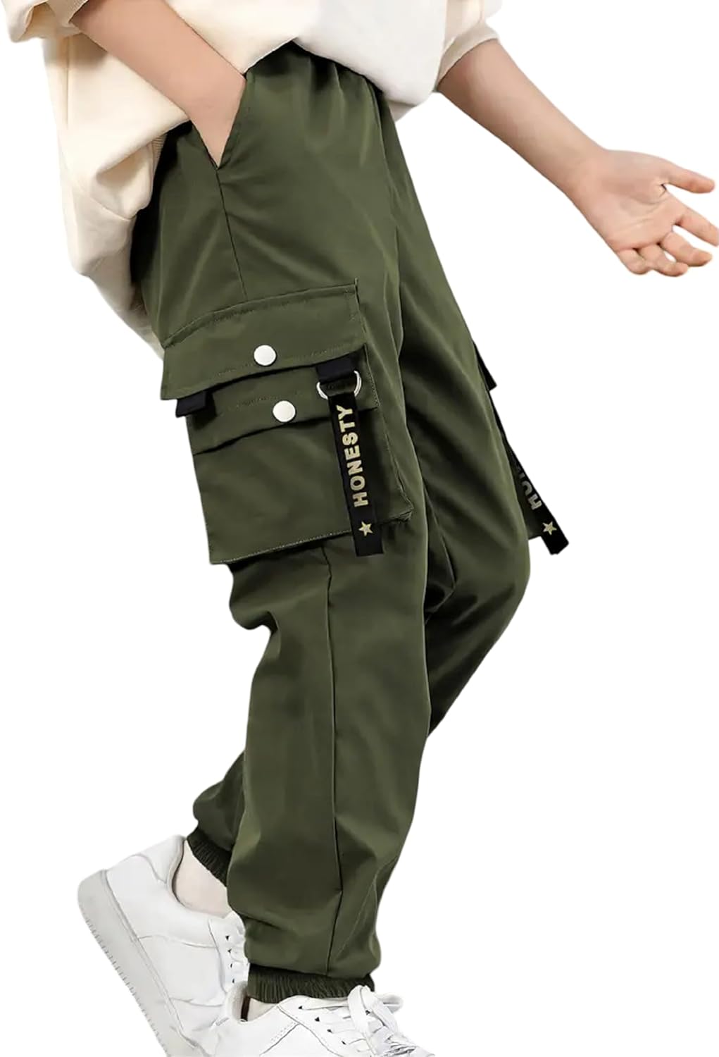 سروال كارجو من القطن للاولاد من كيوتيكراز || كارجو للاولاد