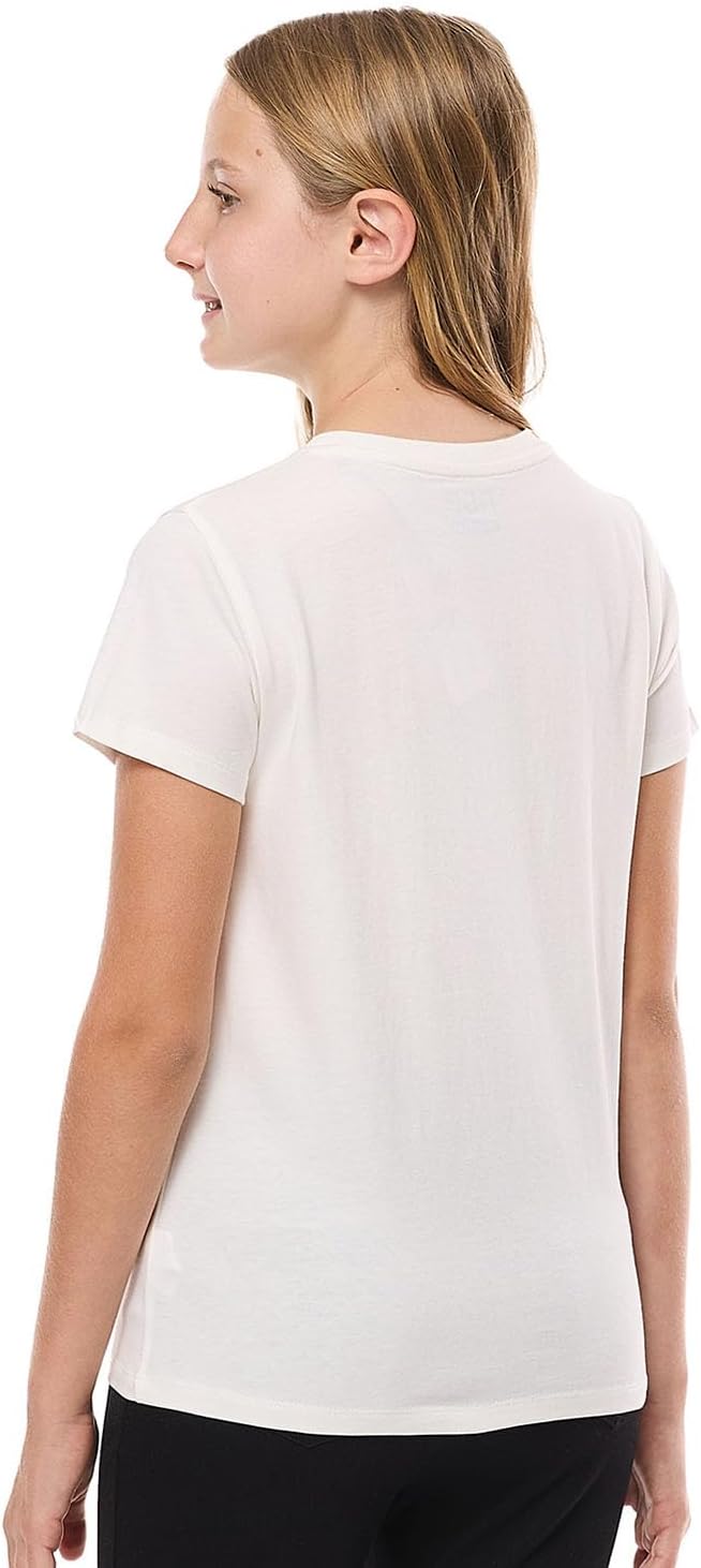 تيشرت مطبوع برقبة دائرية ضيقة واكمام قصيرة للبنات، موديل 325-1368TG126-1 8 61Jv2ZIxi L. AC SL1500