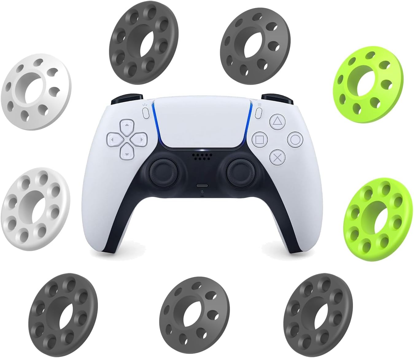 حلقات التحكم في الحركة للمساعدة على التصويب من بشيرماي، متوافقة مع بلاي ستيشن 4، بلاي ستيشن 5، حلقة دقيقة لجهاز Xbox Series X/S، Xbox One، Xbox 360