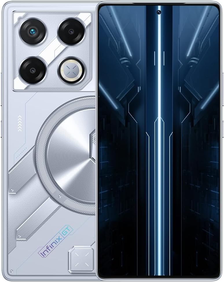 انفنيكس جي تي 20 برو الجيل الخامس، ذاكرة رام (12+12 جيجابايت)، روم (256 جيجابايت)، شاشة FHD 144 هرتز، كاميرا خلفية بالذكاء الاصطناعي 108 ميجابكسل، بطارية 5000 مللي امبير في الساعة مع شحن سريع 45 واط،