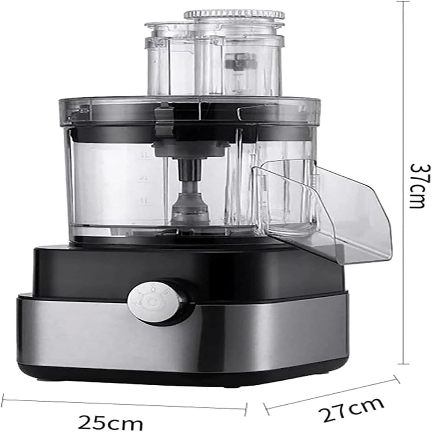 قطاعة طعام كهربائية 600 واط متعددة الوظائف 4 في 1 لتقطيع الخضروات والفواكه واللحوم والمكعبات وتقطيعها من زوماها 220 فولت 12 61JzsjQJVKL. AC SL1500