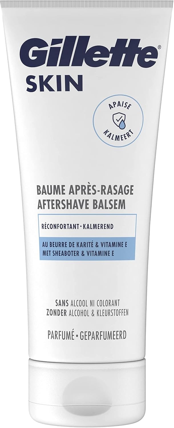 جيليت بلسم ما بعد الحلاقة للبشرة الحساسة للغاية من سكين، 100 مل، يرطب لتهدئة البشرة المحلوقة حديثًا ويساعد على القضاء على تهيج البشرة وجفافها ونار ماكينة الحلاقة 11 61NGdE11Z5L. AC SL1500