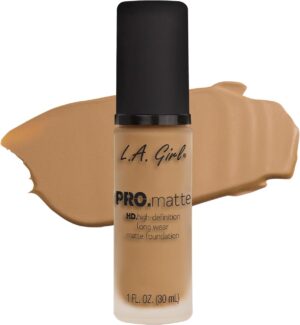 كريم اساس مات برو مات هاي ديفينيشن يدوم طويلا من ال ايه جيرل، 30 مل، طبيعي، GLM674، زيتي