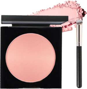 under eye concealer with Brush – luminance milano under eye brightener - Pink Colour Corrector for Dark Circle Coverage & Eye Primer, under eye colour corrector for Light to Medium Skin Tone