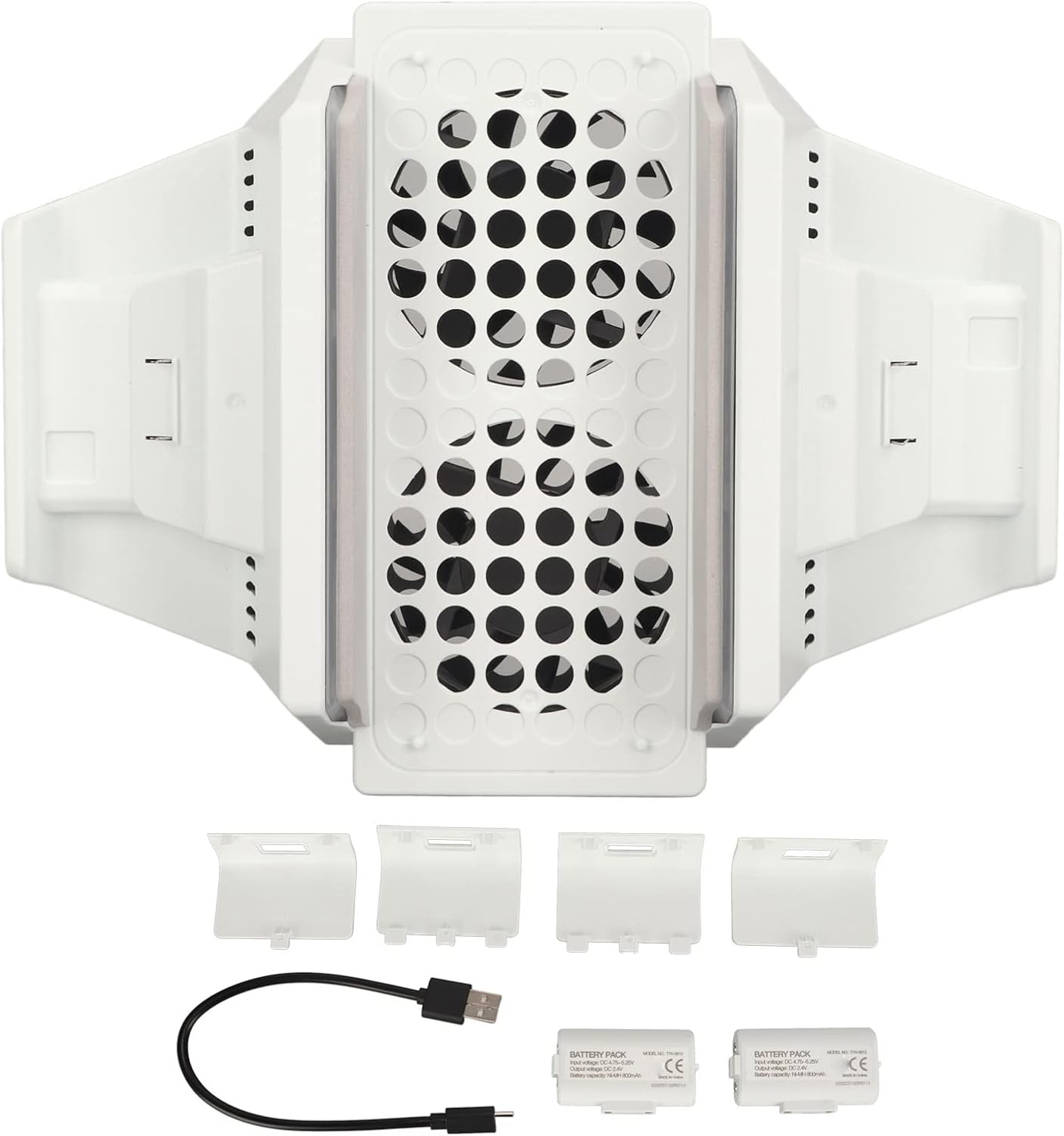 إل بريكو حامل مع مروحة تبريد لوحدة تحكم اكس بي سيريز اس، 4 مستويات سرعة مراوح قابلة للتعديل مع مدخل طاقة من النوع سي ومنافذ شحن USB