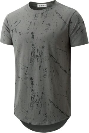 قميص (تي شيرت) من كلايجو رجالي مطبوع عليه نمط هبستر هب هوب.