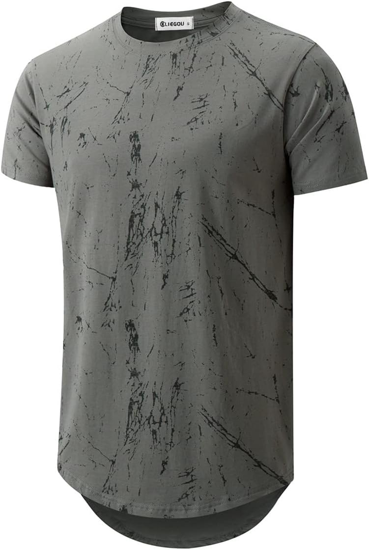 قميص (تي شيرت) من كلايجو رجالي مطبوع عليه نمط هبستر هب هوب. 7 قميص (تي شيرت) من كلايجو رجالي مطبوع عليه نمط هبستر هب هوب.