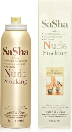 بخاخ خافي عيوب الساقين من ساشا عبوة 125 مل لون طبيعي لايت
