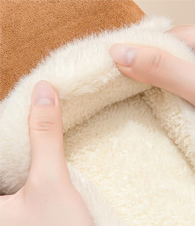 شباشب للنساء - شبشب ميلارد داخلي للخريف والشتاء للمنزل - خفيف الوزن ودافئ - نعل سميك مضاد للانزلاق - يمكن استخدامه في الهواء الطلق - مناسب جدا للشتاء البارد 9 61gcU5d6KyL. AC