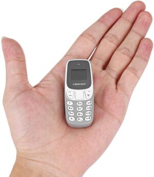 هاتف اصغر قابل للطي في العالم لونغ مع بشريحة Micro Sim فردية وبلوتوث ولوحة ارقام ودعم للشحن بالاوامر الصوتية من سكاي شوب - CZ-J9- اصفر فليب شريحة مزدوجة