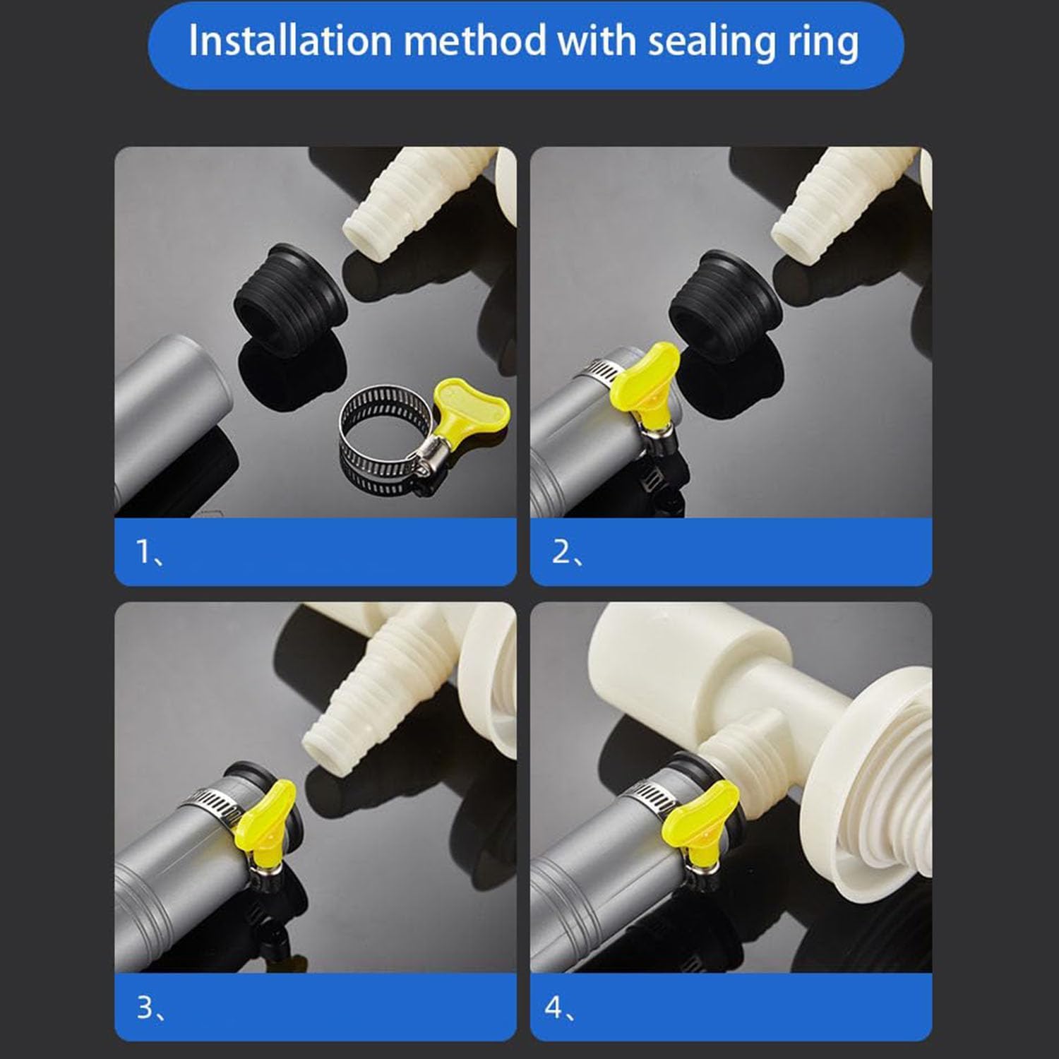 وصلة مخرج مزدوج للغسالات، وصلة ثلاثية الاتجاهات، وصلة تصريف أرضية ثلاثية الاتجاهات، أنبوب تصريف للغسالة، مخرج مياه مزدوج ثنائي الغرض وثلاثي الاتجاهات اثنين في واحد (تصميم ثلاثي الشعب) 12 61rrXV5kjtL. AC SL1500