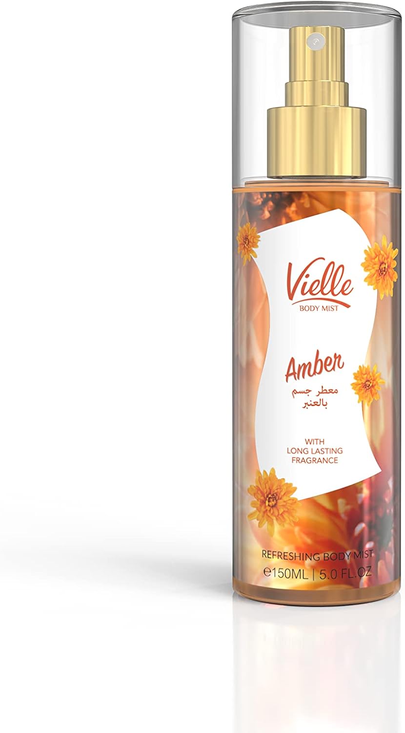 بخاخ للجسم من فييل، 150 مل، كهرماني