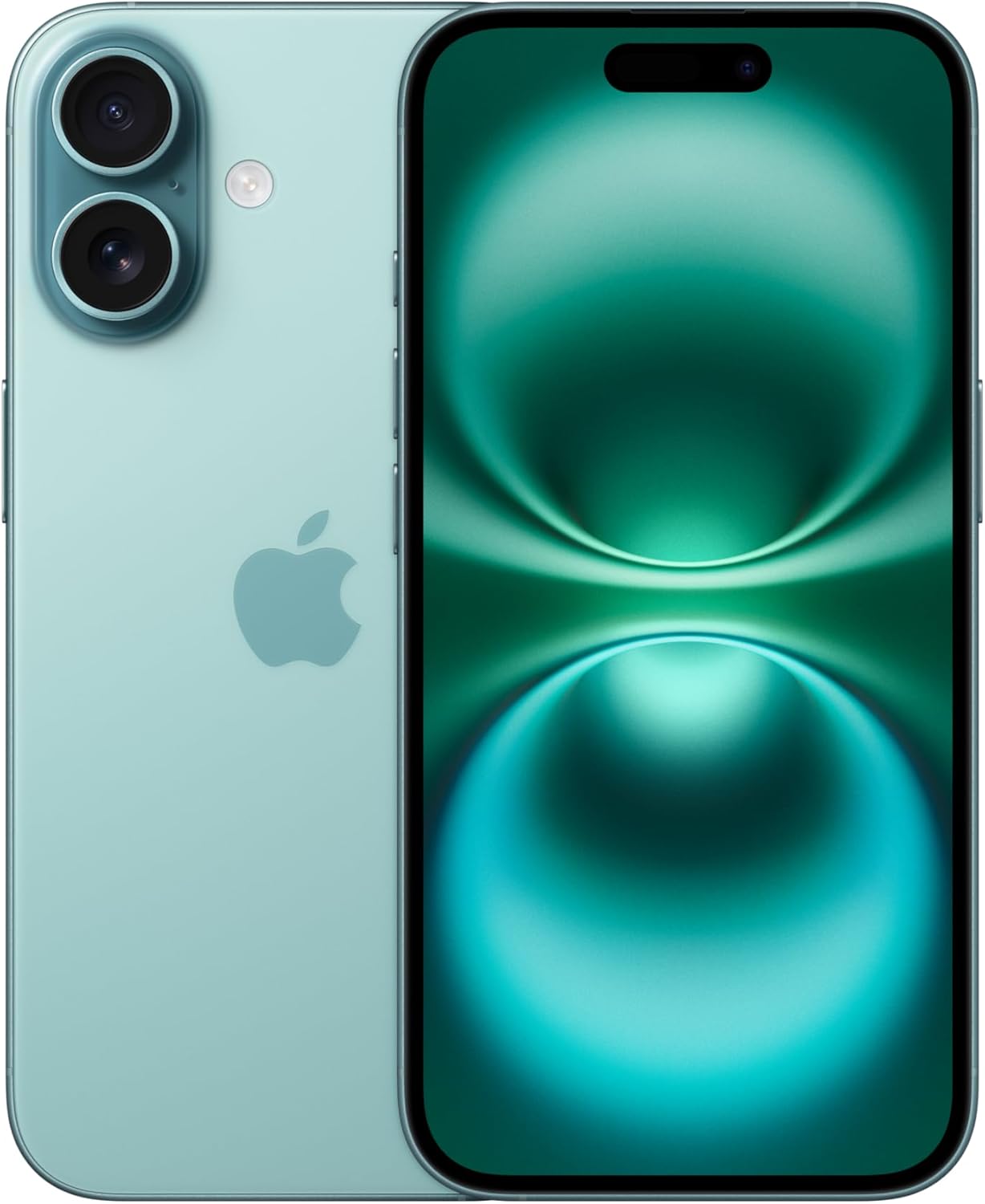 Apple iPhone 16 (128 GB) - Teal (Renewed)