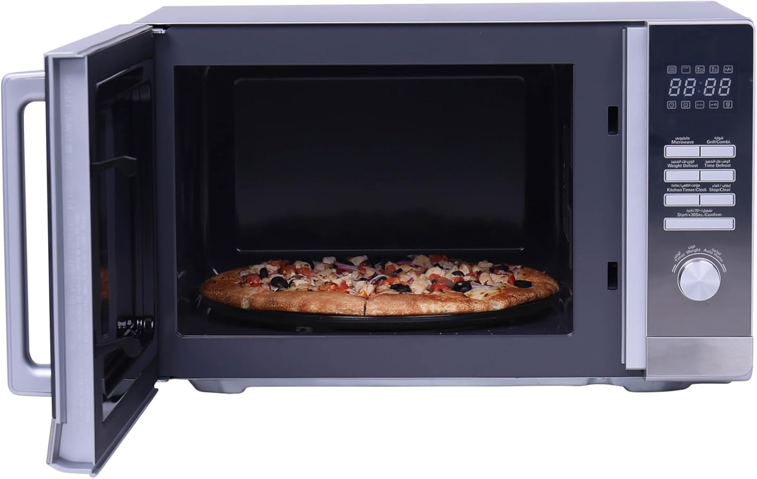 سوبر جينيرال ميكروويف رقمي سعة 30 لتر مع 5 مستويات طاقة | رقم الموديل KSGMM930G مع ضمان لمدة عامين 7 61znYuBOipL. AC SL1500